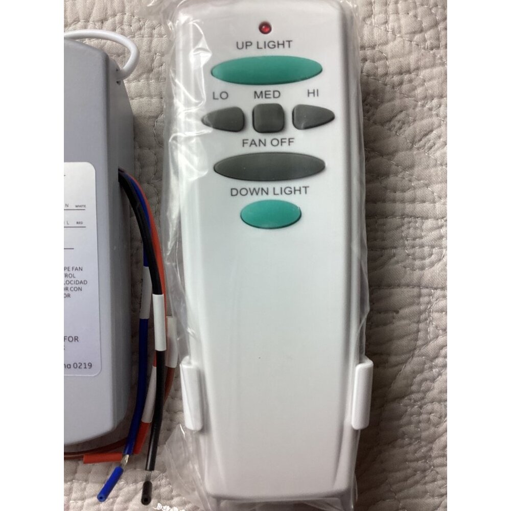 Ceiling Fan Remote Control Kit*Receiver*Model R28-2L*Speed*Light Control*NWB - Picture 4 of 5